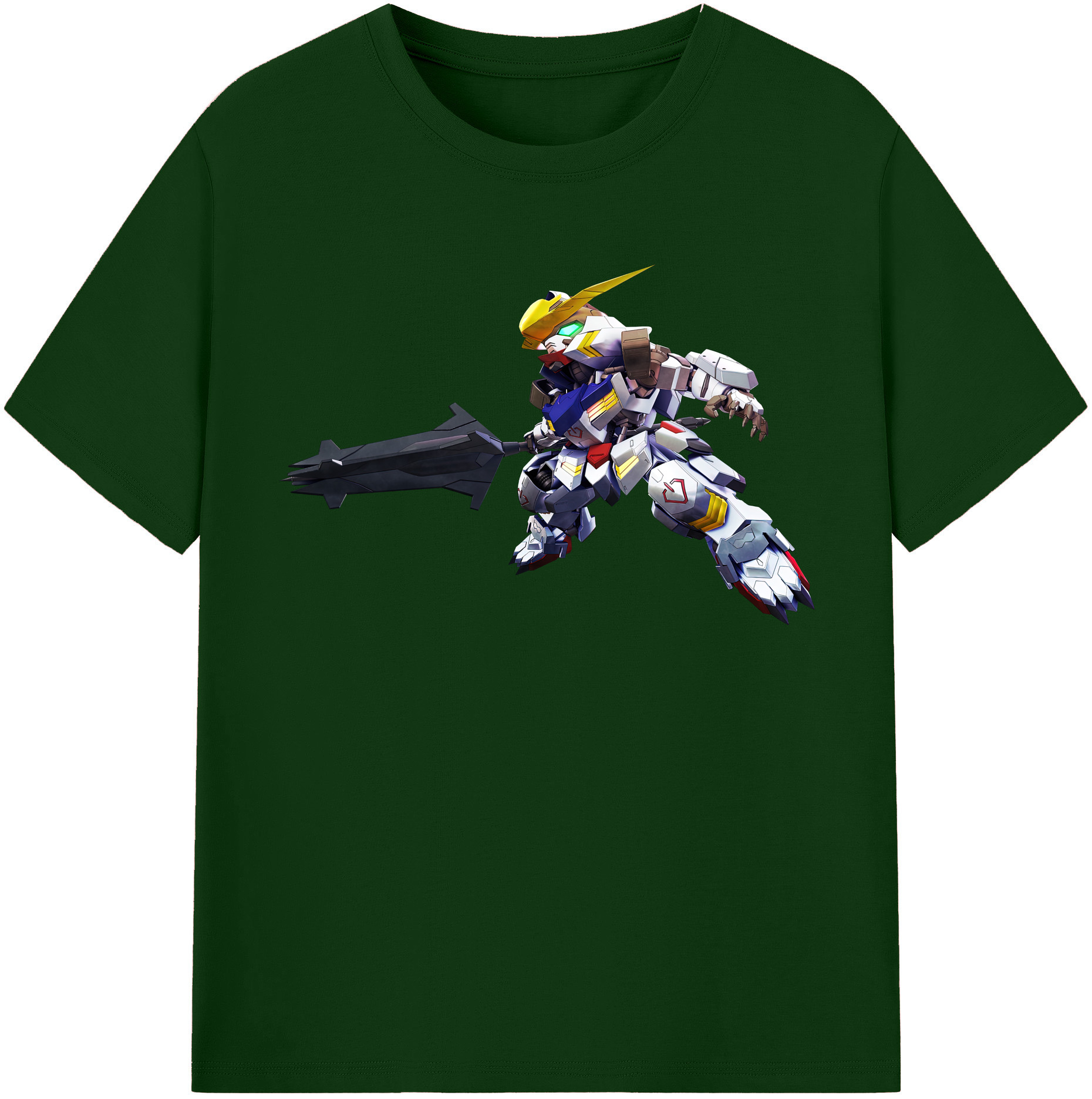 （画像用） 機動戦士ガンダム Mobile Suit Gundam 綿100％半袖Tシャツ（フロントプリント）
